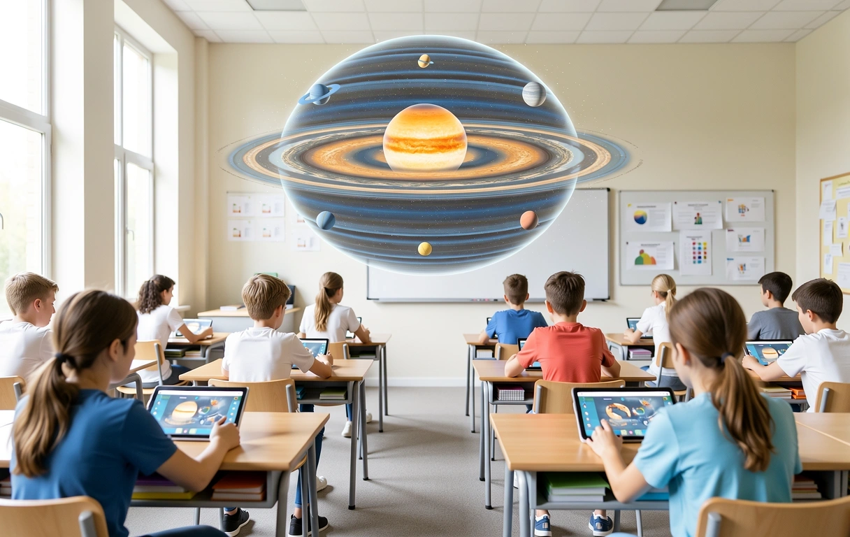 教育現場のAR体験