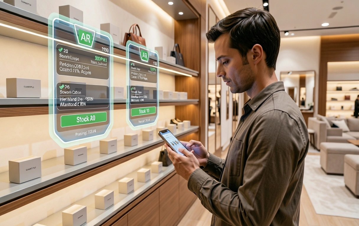 店舗内ARナビゲーション