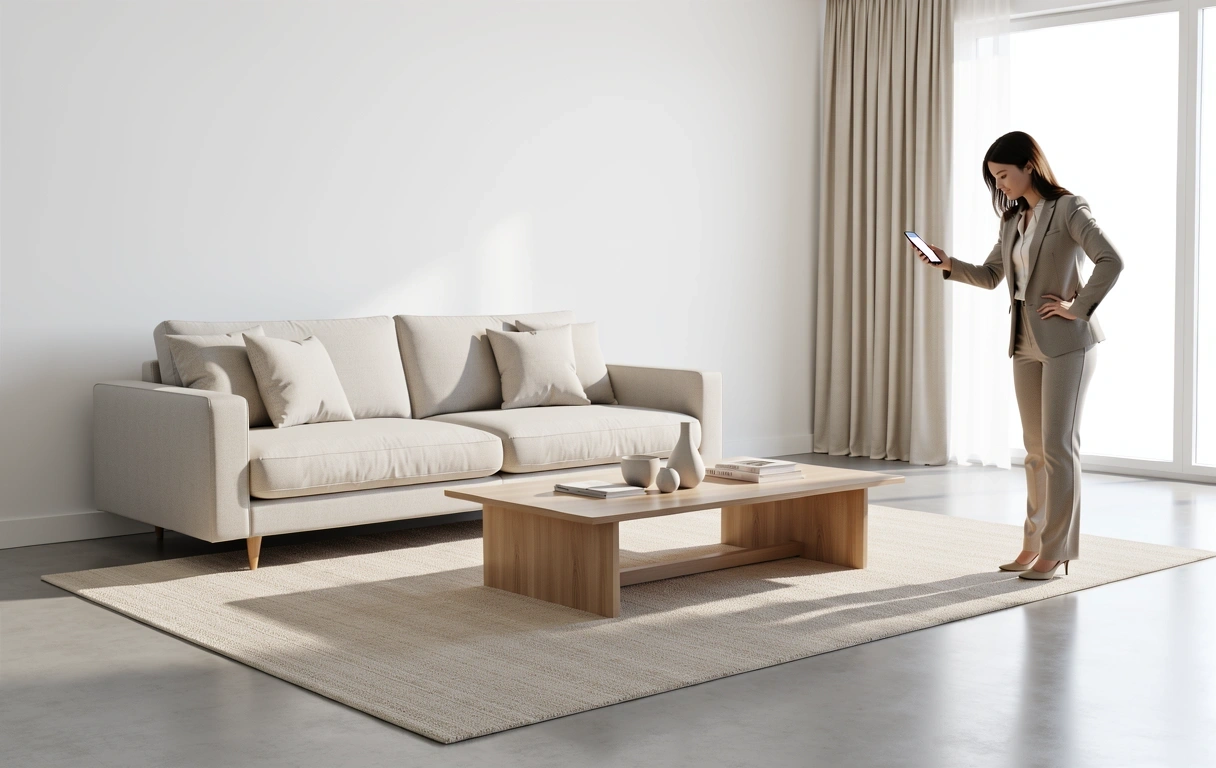 家具の配置シミュレーション